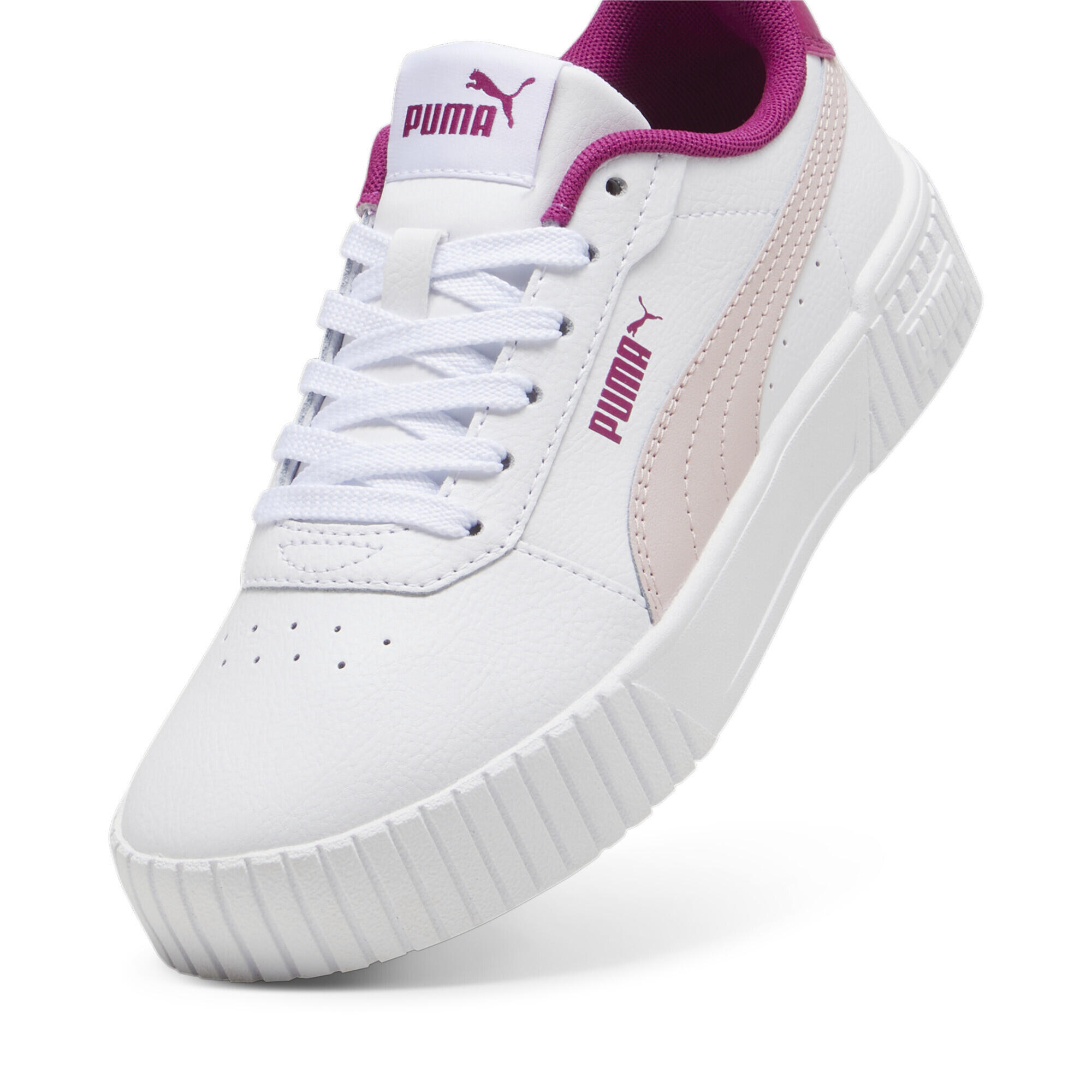Carina 2.0 sneakers voor jongeren PUMA White Mauve Mist Magenta Gleam Pink 6/7