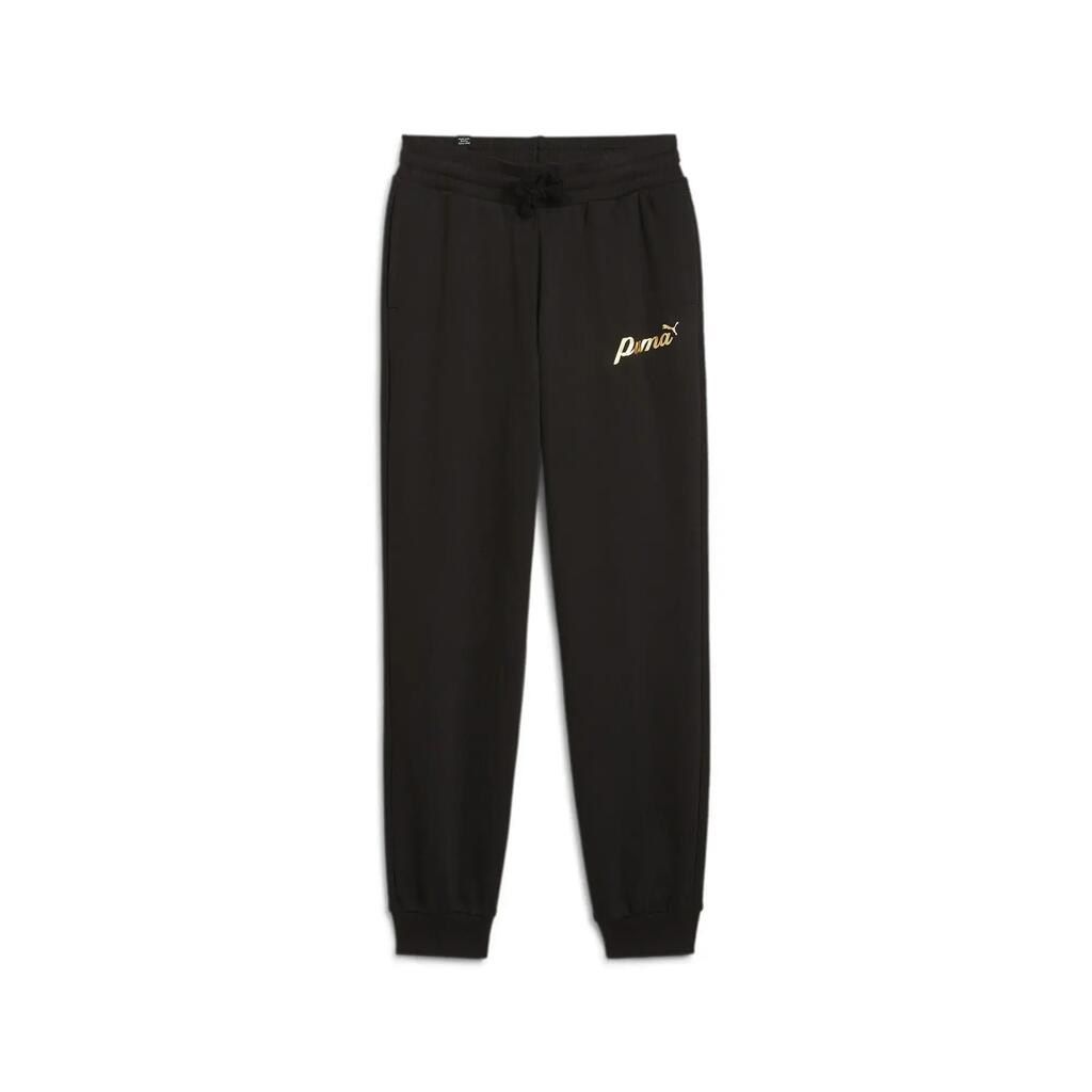 Girls' jogging trousers Puma Ess+ Script Metallic