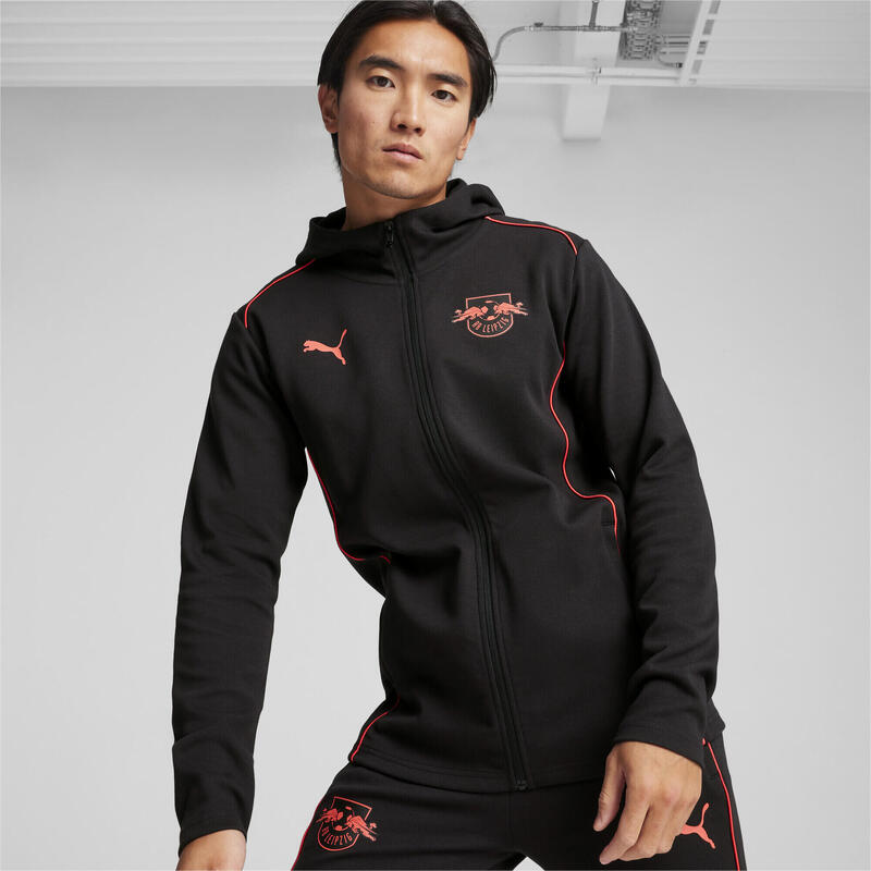 Veste à capuche Casuals RB PUMA Black Active Red