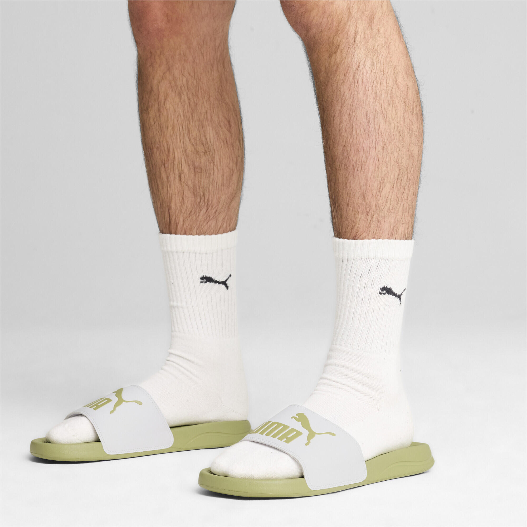 Popcat 20 Sandalen Erwachsene PUMA White Calming Green 2/7