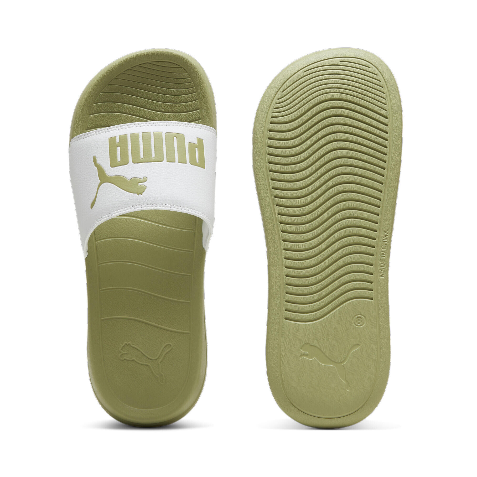 Popcat 20 Sandalen Erwachsene PUMA White Calming Green 5/7