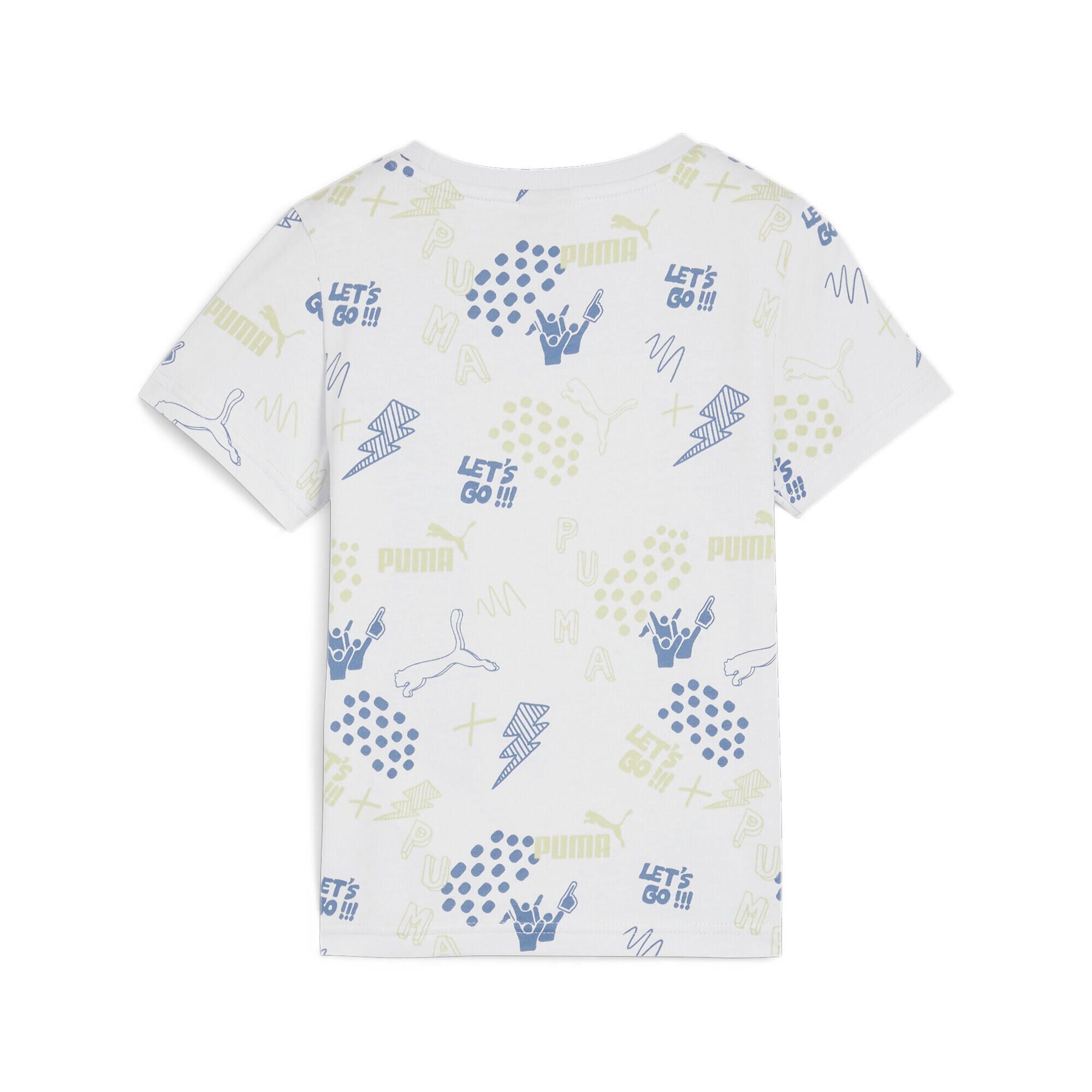 T-shirt ESS+ PUMA Enfant et Adolescent PUMA Silver Mist Gray 7/7