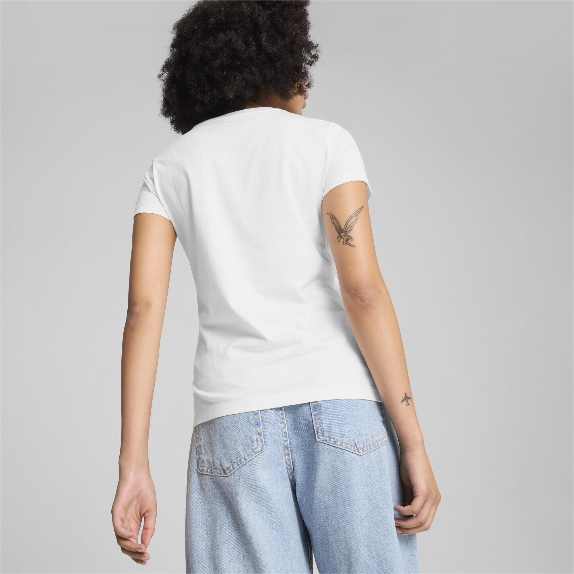 T-shirt ESS+ LOGO LAB Femme PUMA White 4/6