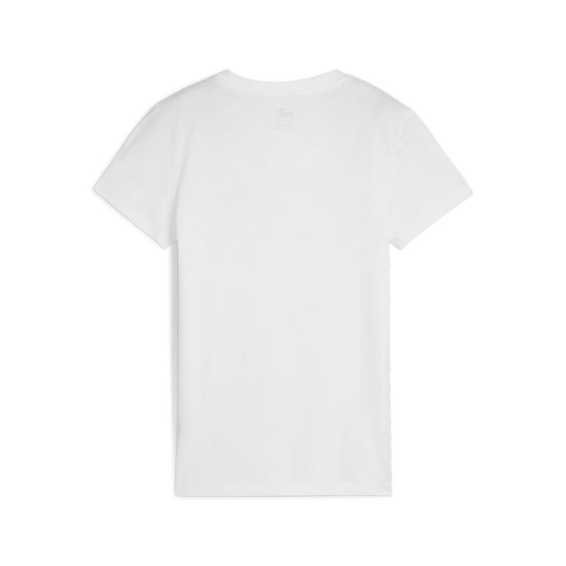 T-shirt ESS+ LOGO LAB da donna PUMA White