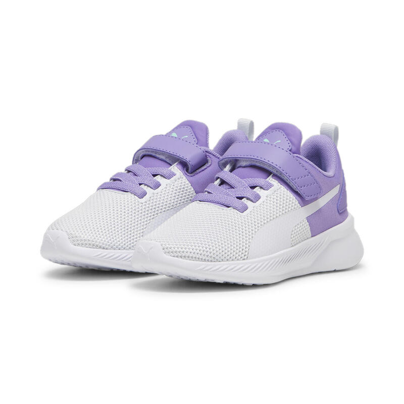 Zapatillas Niño Flyer Runner V PUMA Lavender Alert White Silver Mist Purple Gray