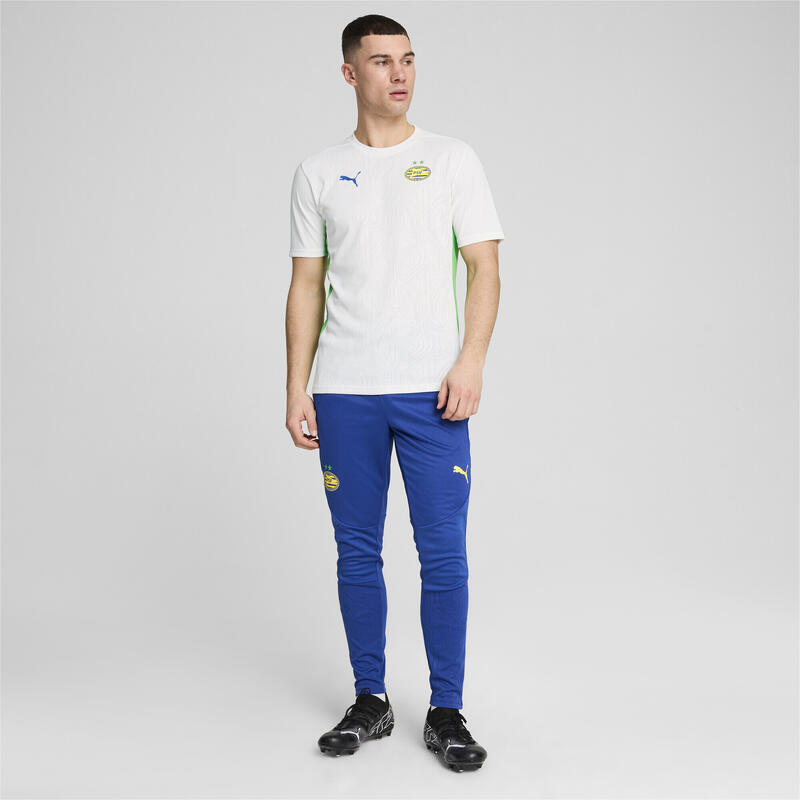 PSV Eindhoven trainingsshirt voor heren PUMA White Cobalt Glaze Green Blue
