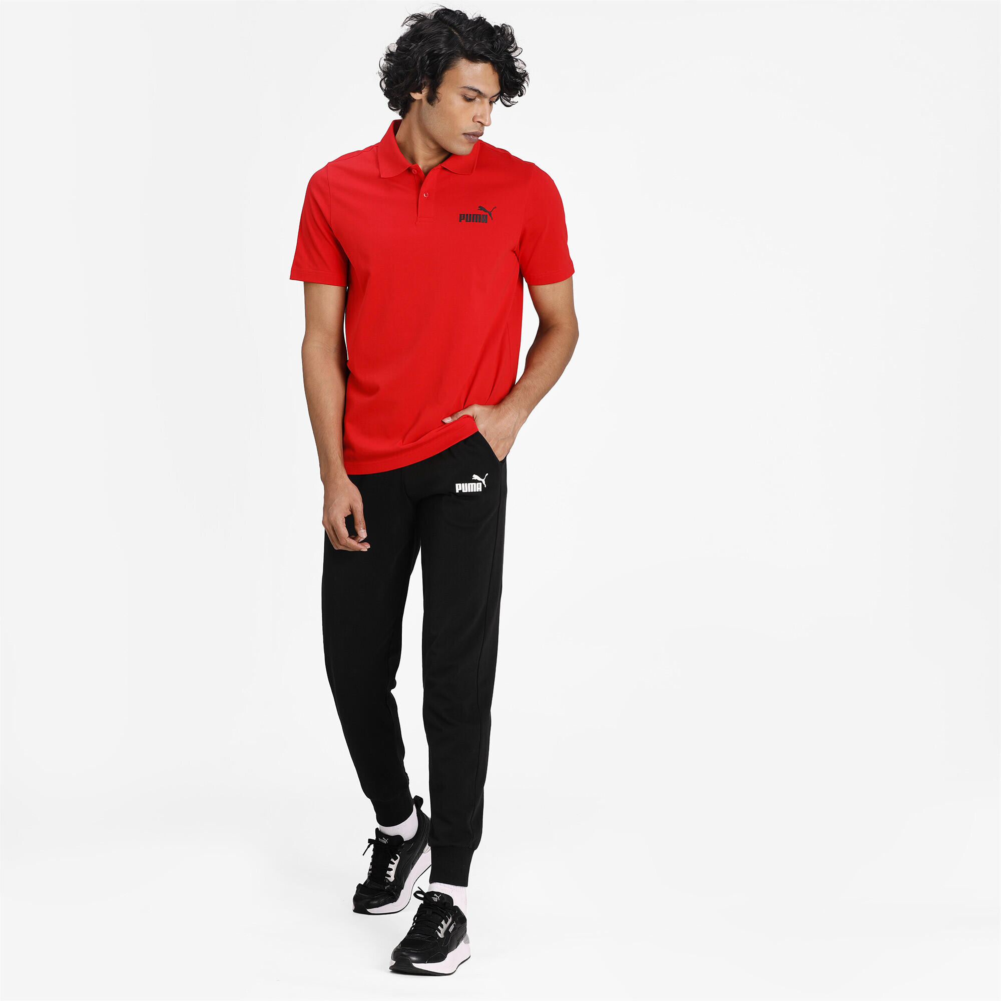 Pantaloni da tuta in jersey Essentials da uomo PUMA Black 5/6