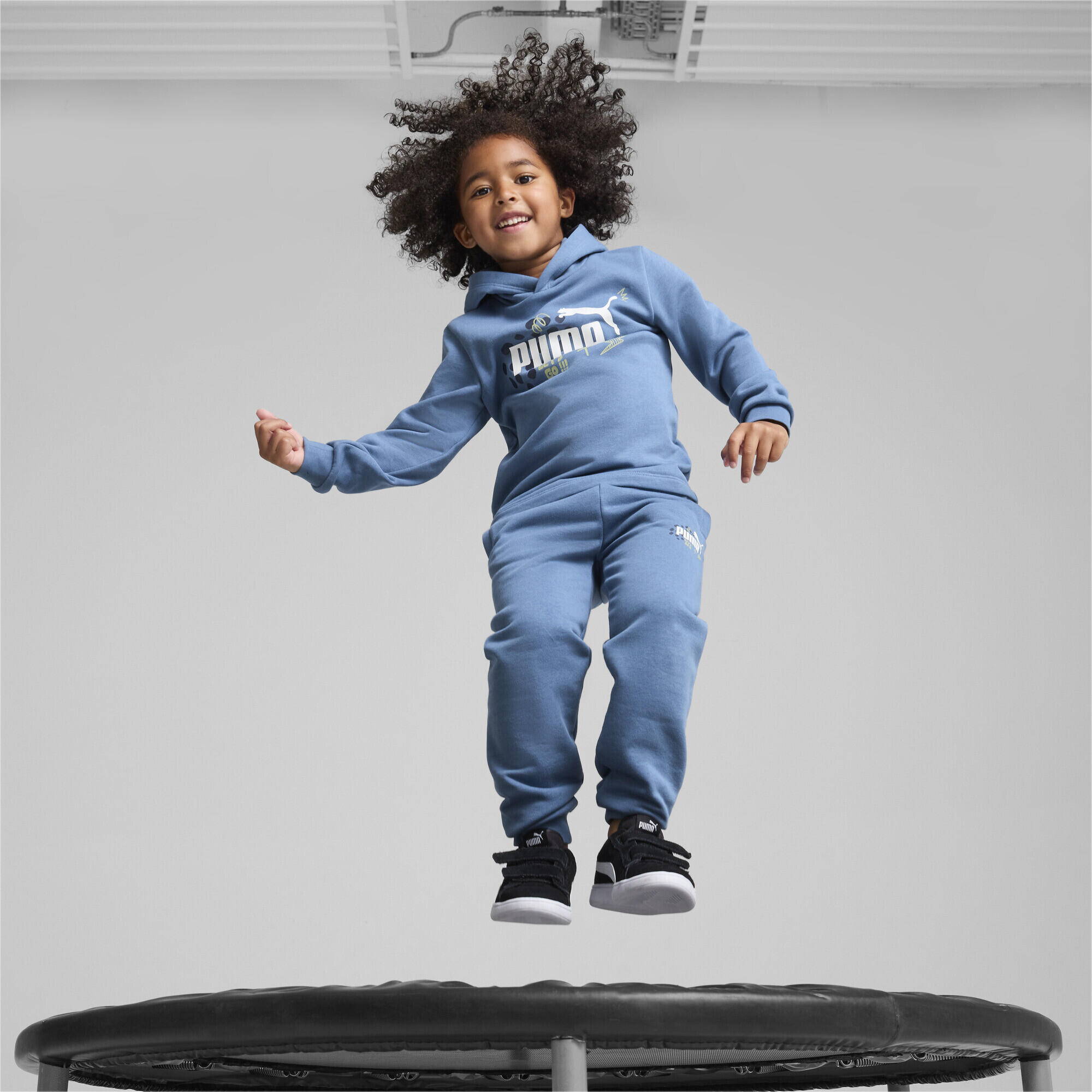 Hoodie ESS+ PUMA Enfant PUMA Blue Horizon 5/7