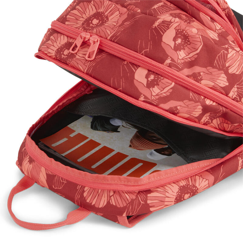 Mochila PUMA Academy PUMA Intense Red Floral Aop