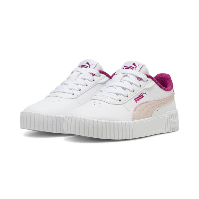 Carina 2.0 Sneakers Mädchen PUMA White Mauve Mist Magenta Gleam Pink