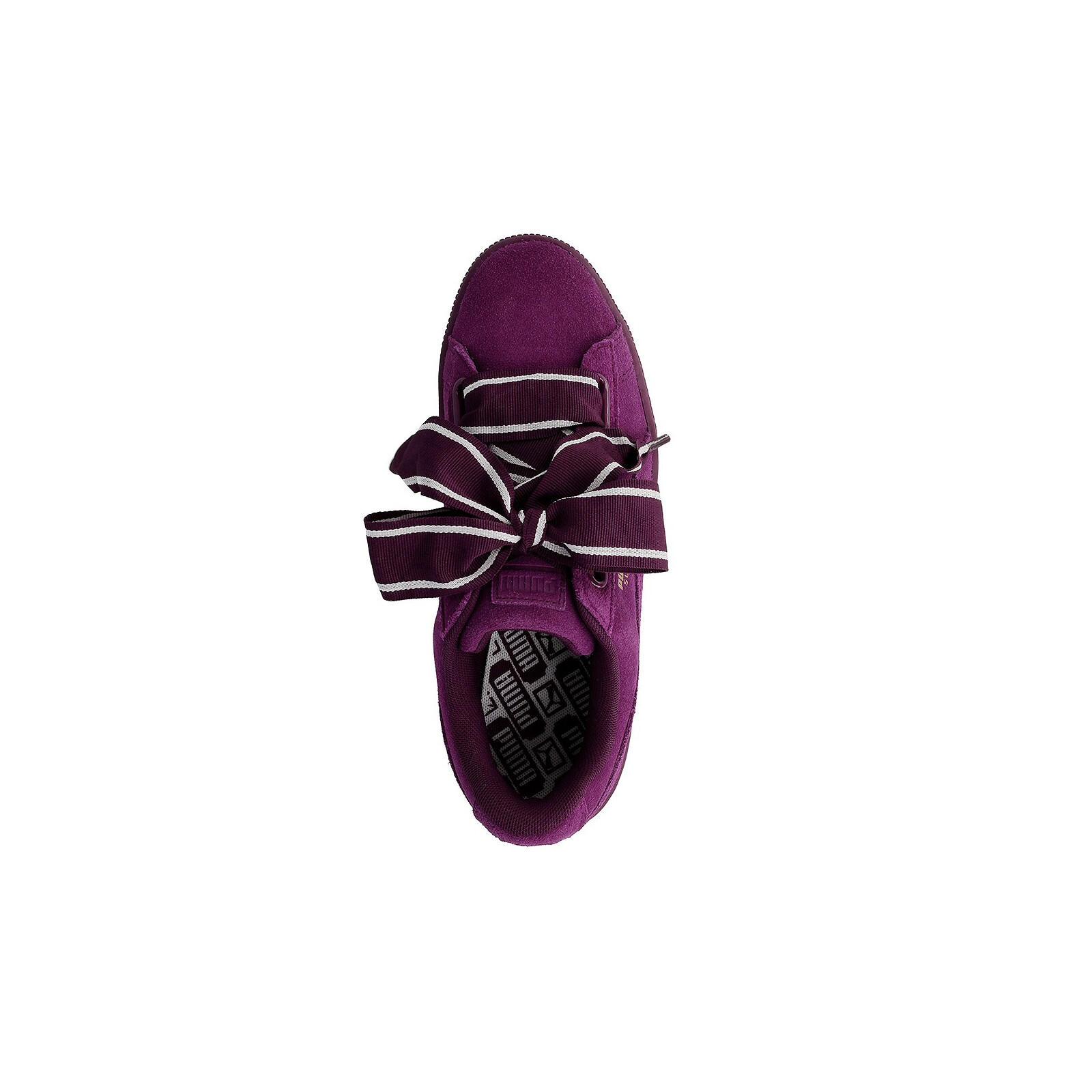 Puma Zapatillas Deportivas Suede Heart Satin Ii Morado 3/5