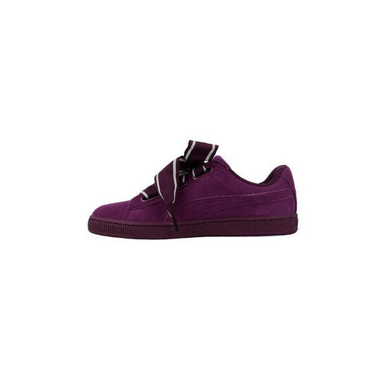 Puma Zapatillas Deportivas Suede Heart Satin Ii Morado Mujer