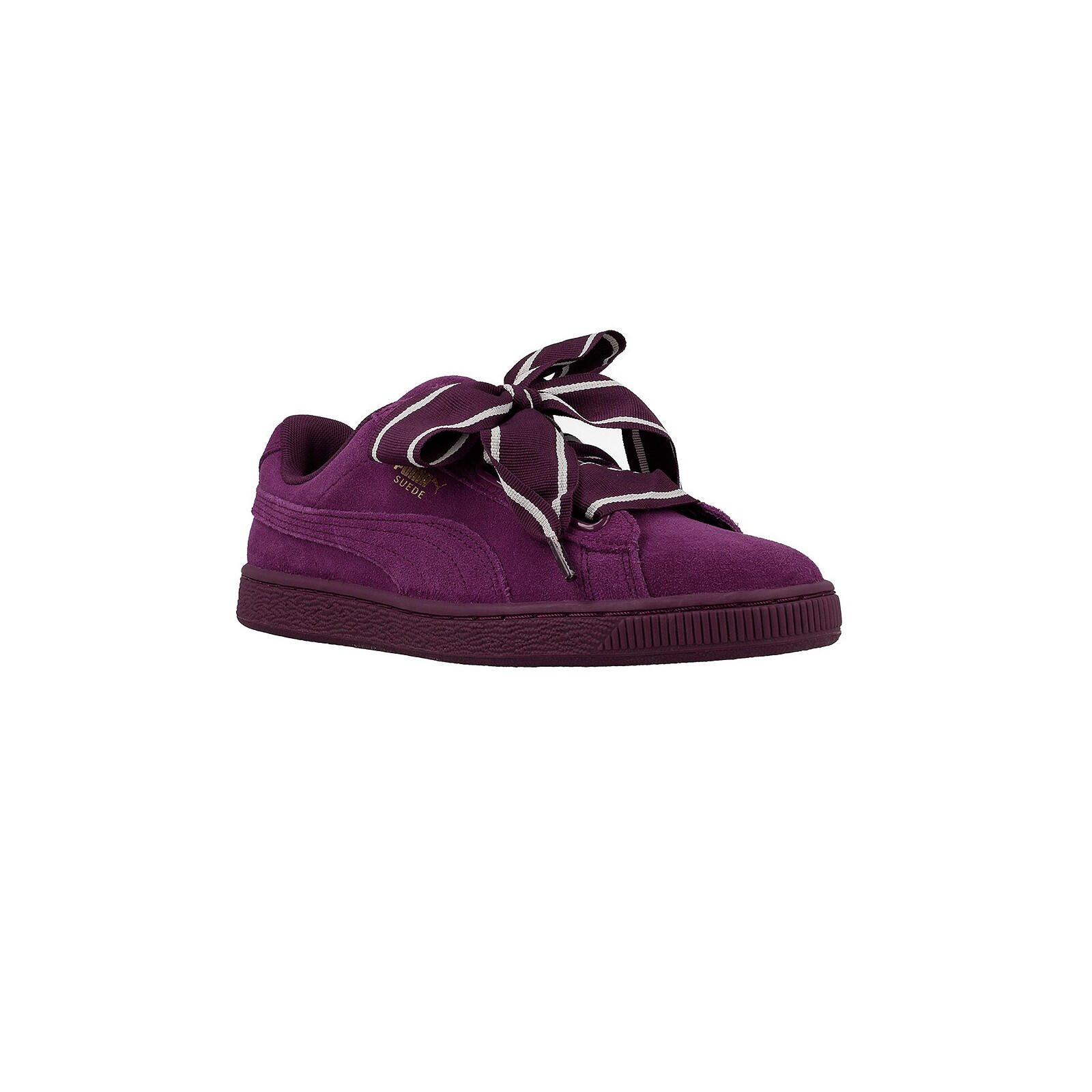 Puma Zapatillas Deportivas Suede Heart Satin Ii Morado 2/5
