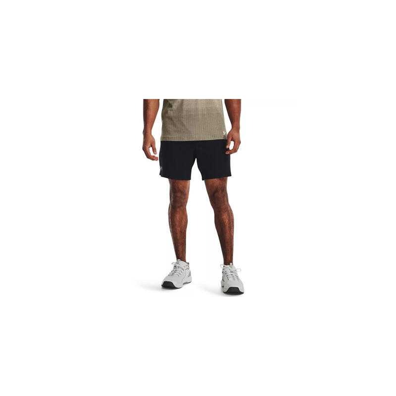 Bermudas Under Armour Vanish Woven 6in Shorts, Negro, Hombre