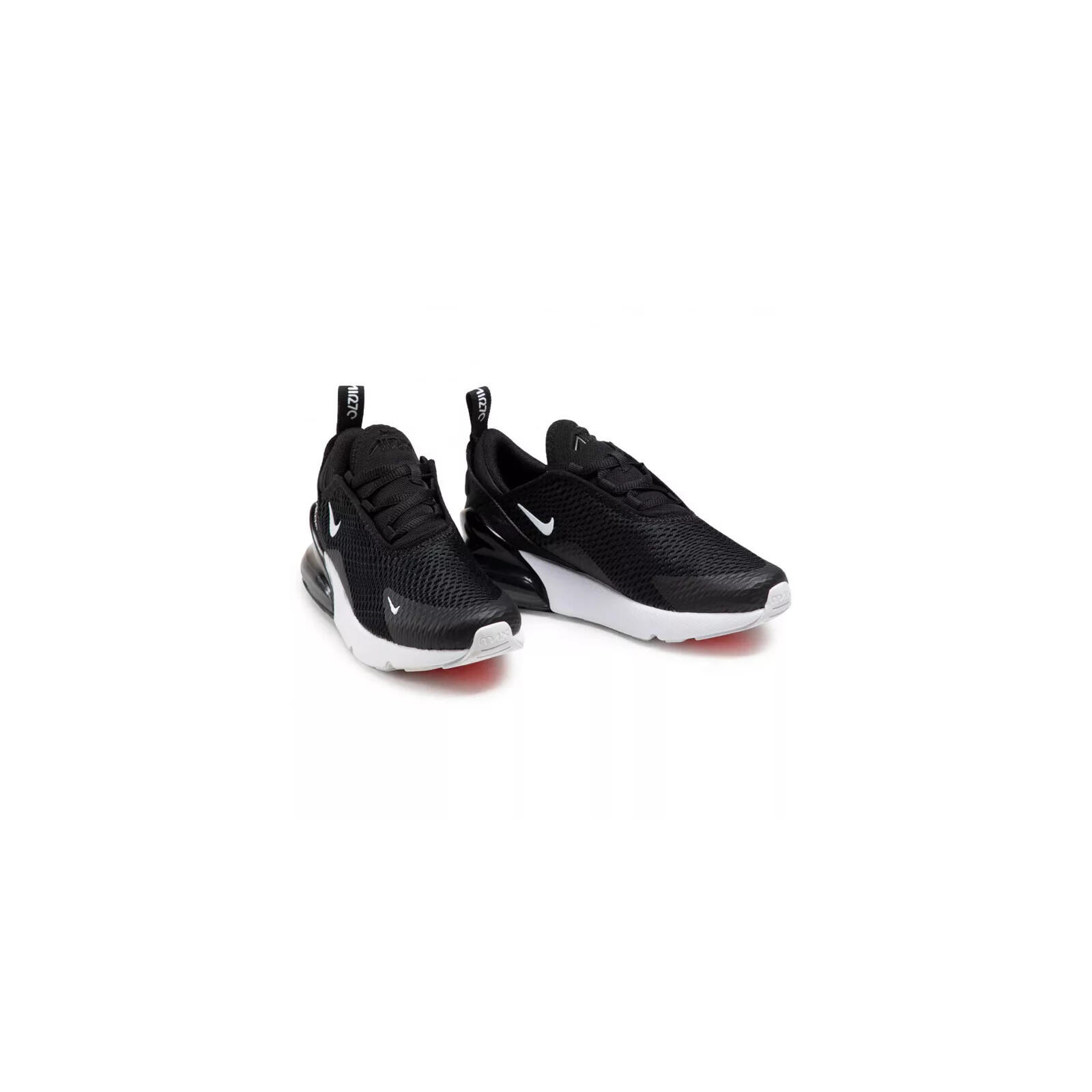 Scarpe SportiveBambini Nike Air Max 270 Nero Bianco 3/5