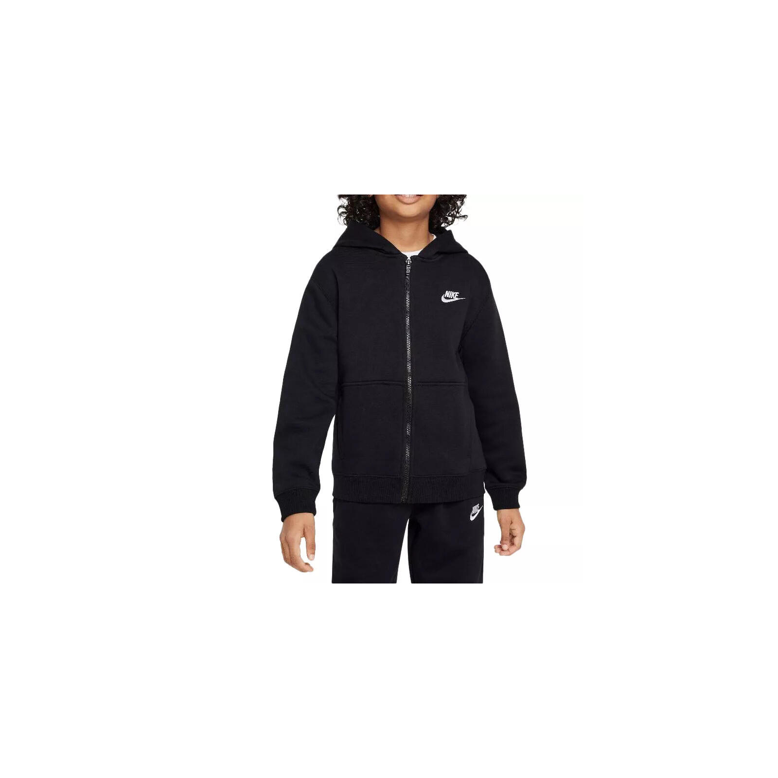 Chándal Club Fleece Talla XL (158-170 CM) Negro - FD3114-010 3/7