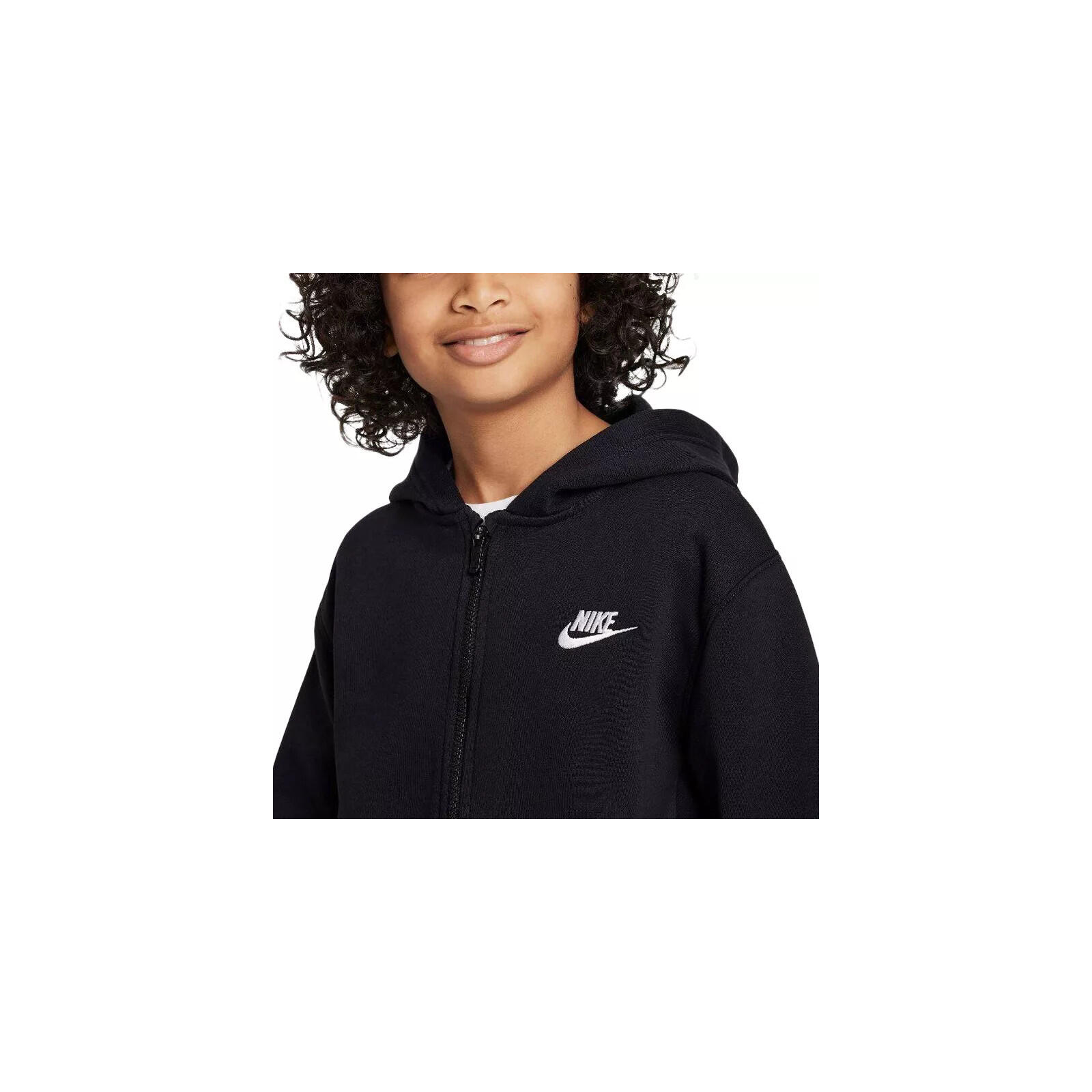 Chándal Club Fleece Talla XL (158-170 CM) Negro - FD3114-010 4/7
