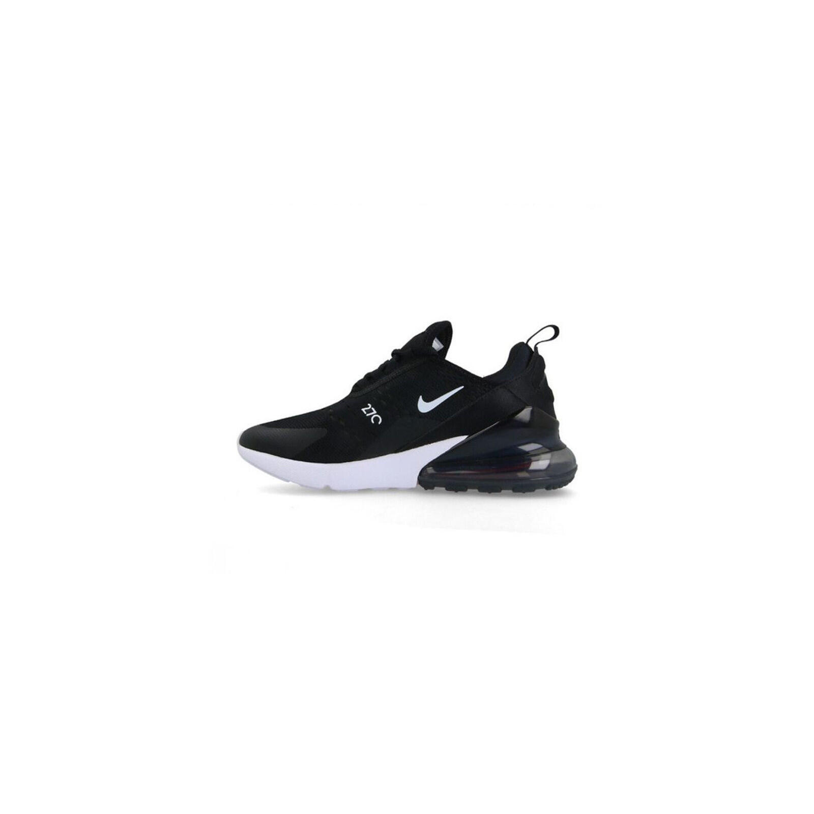 Nike Boys Running Trainers Air Max 270 GS Lace Up Black and White UK Size 5 1/5