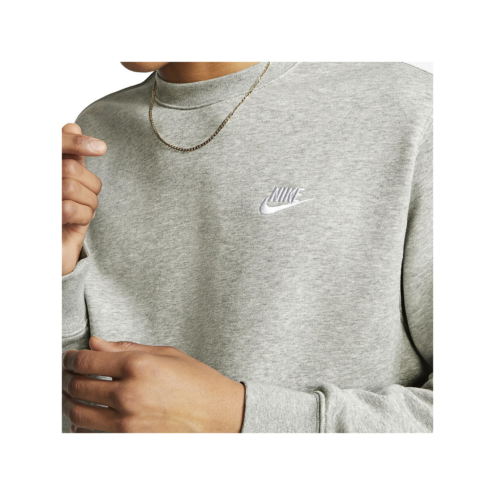 Felpe universali uomo Nike Club Crew FT 5/5