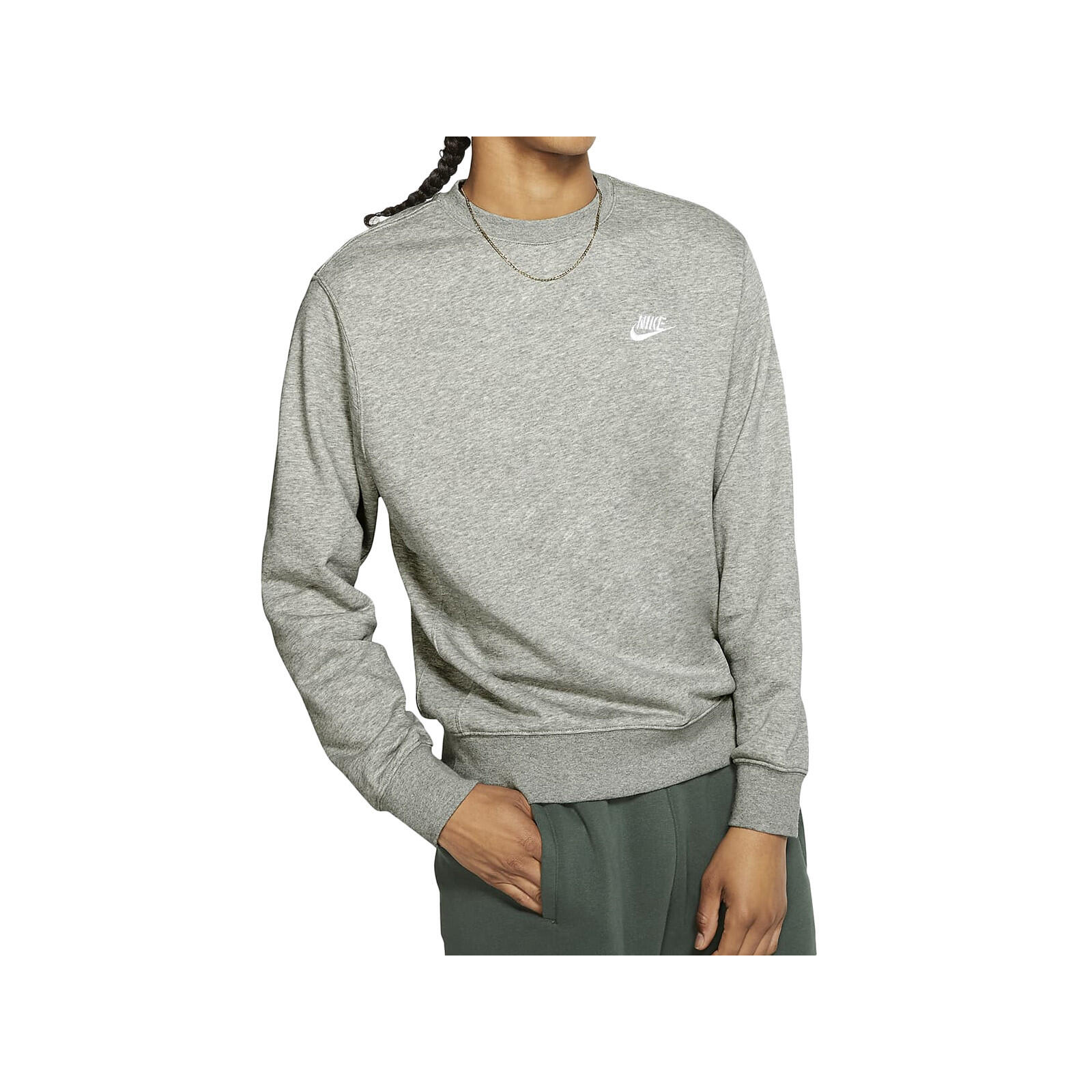 Felpe universali uomo Nike Club Crew FT 3/5