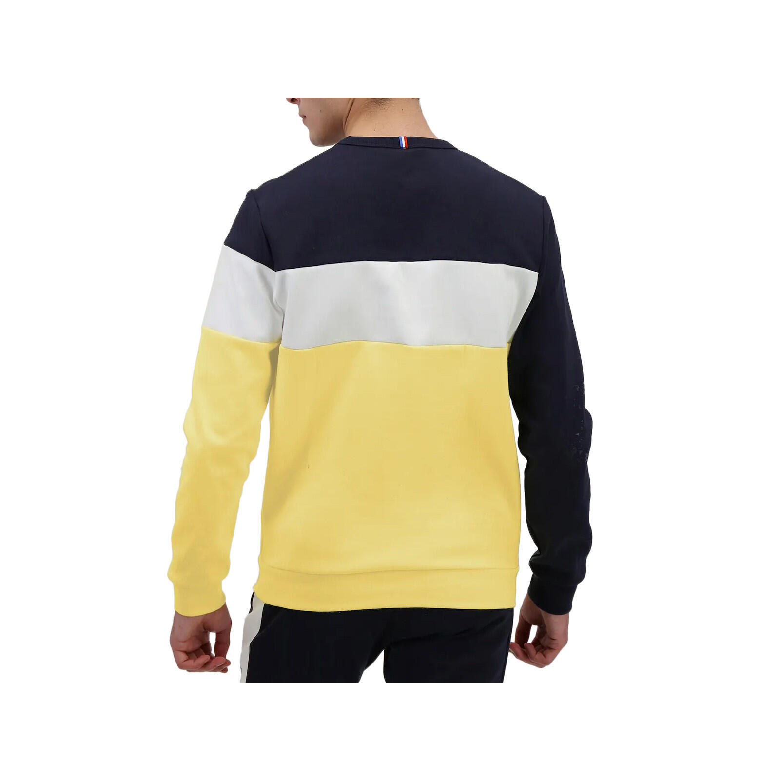 Le Coq Sportif Sudadera Saison 2 Amarillo/negro/blanco 4/5