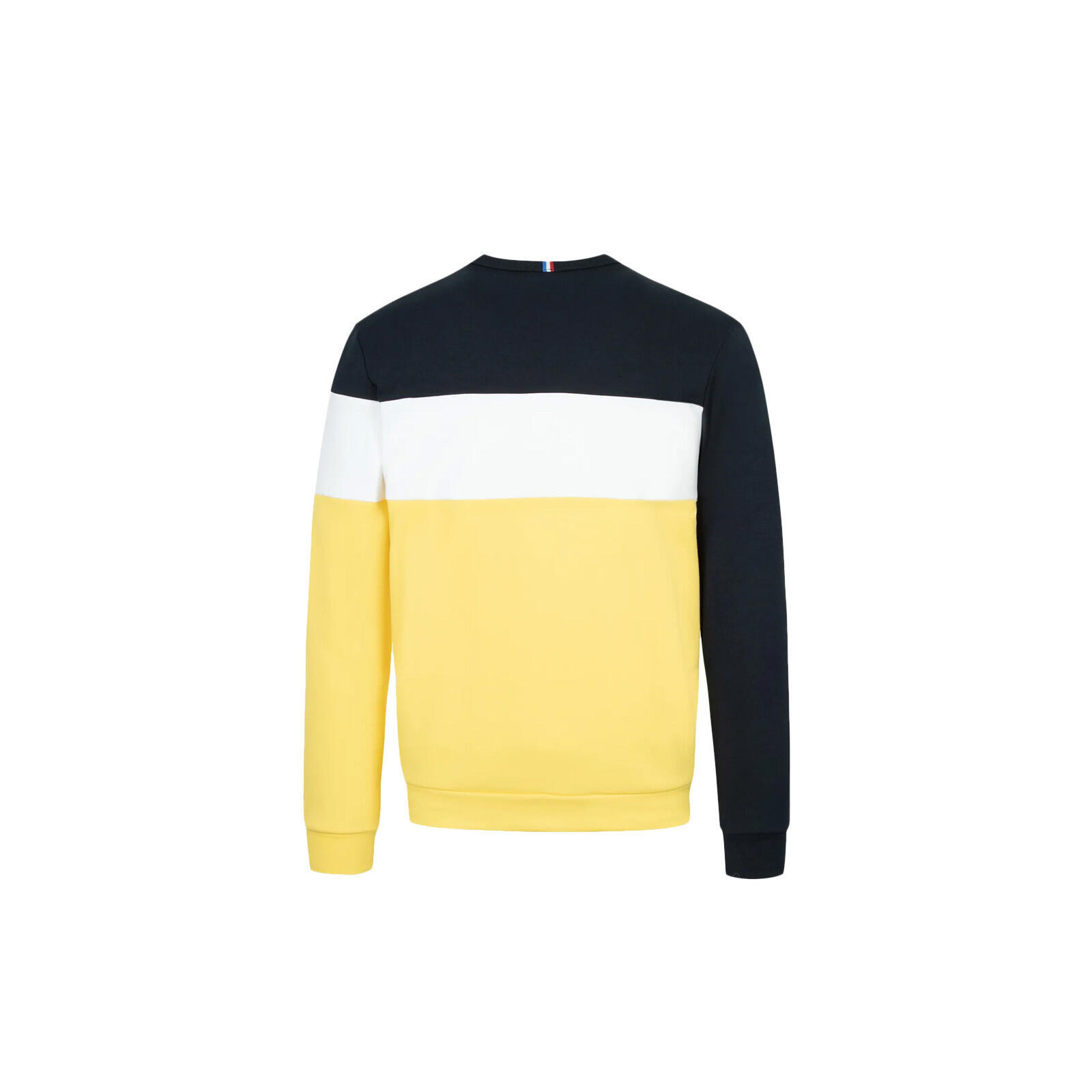 Le Coq Sportif Sudadera Saison 2 Amarillo/negro/blanco 2/5