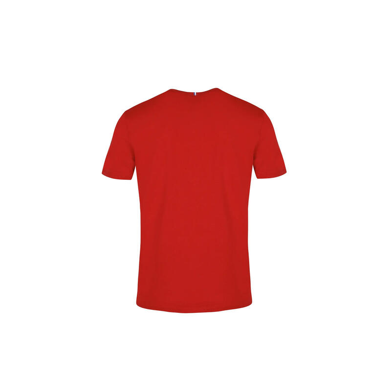 Camiseta de Manga Corta Hombre Le coq sportif Essentiels N°3 Rojo