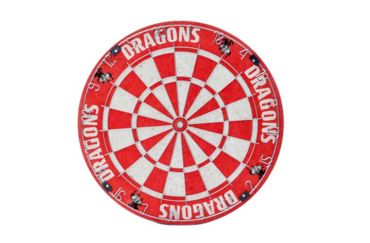 St George Illawarra Dragons NRL Bristle Dart Board