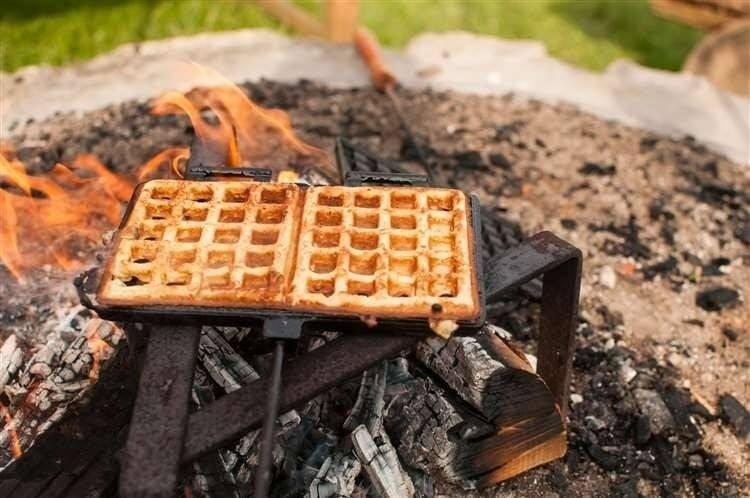 Petromax Feuer Waffel Eisen - LANG 2/7