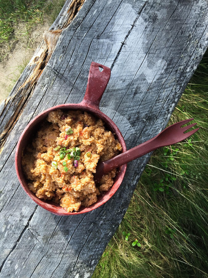 outdoorowy Kupilka Spork 205 Cranberry (czerwony) 4/4
