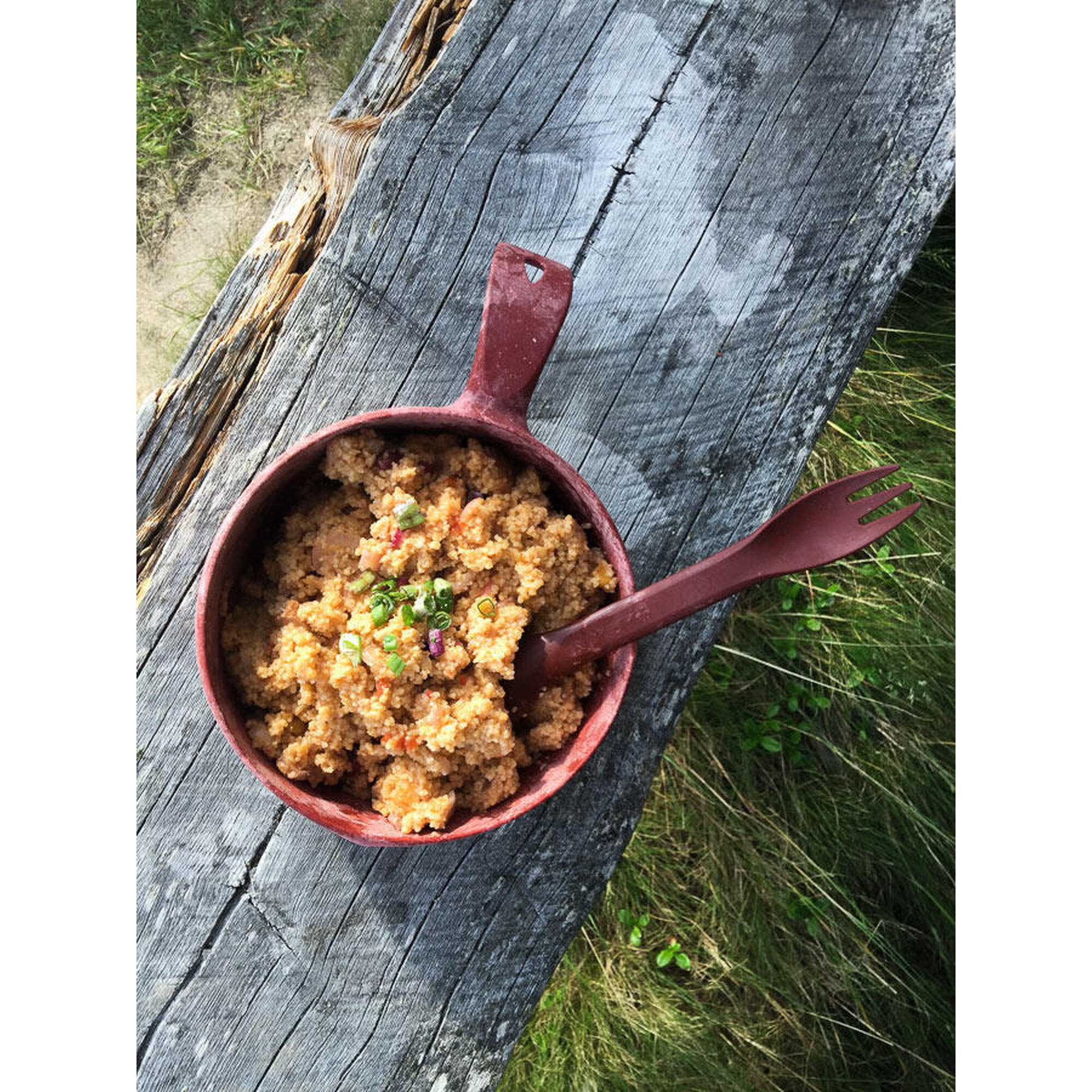outdoorowy Kupilka Spork 205 Cranberry (czerwony)