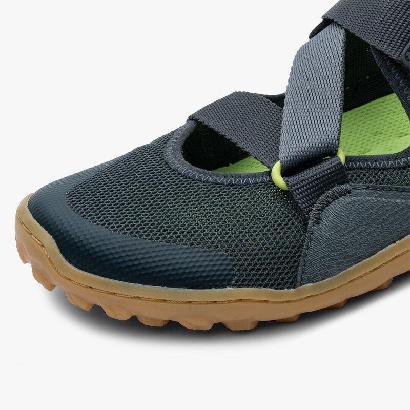 Vivobarefoot Sandalia Tracker - Hombre - Carbón/Goma