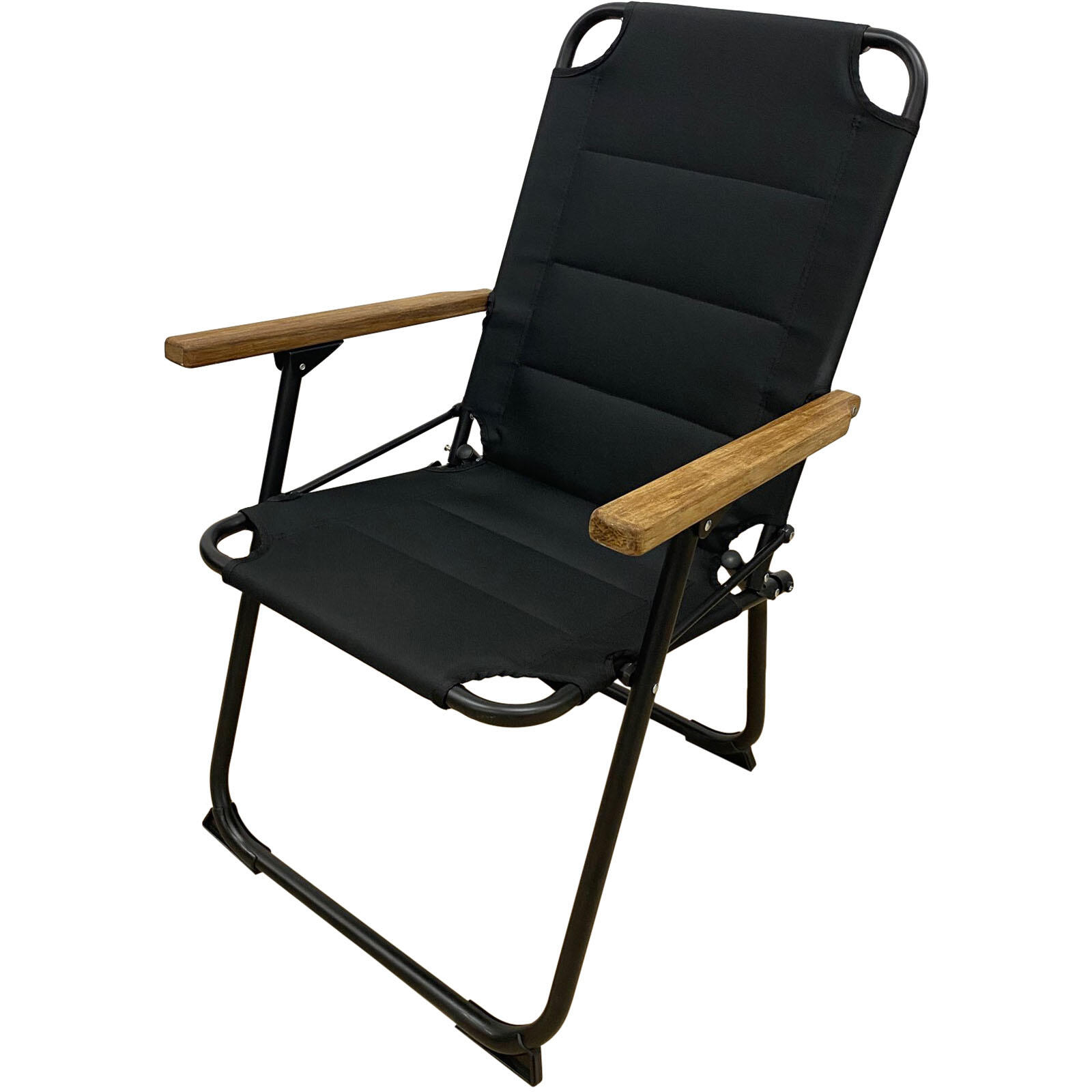 Human Comfort - Chaise De Camping Ocana Phf Jardin Pliante Alu Bois - Chaise - Gris - Taille Unique - Decathlon