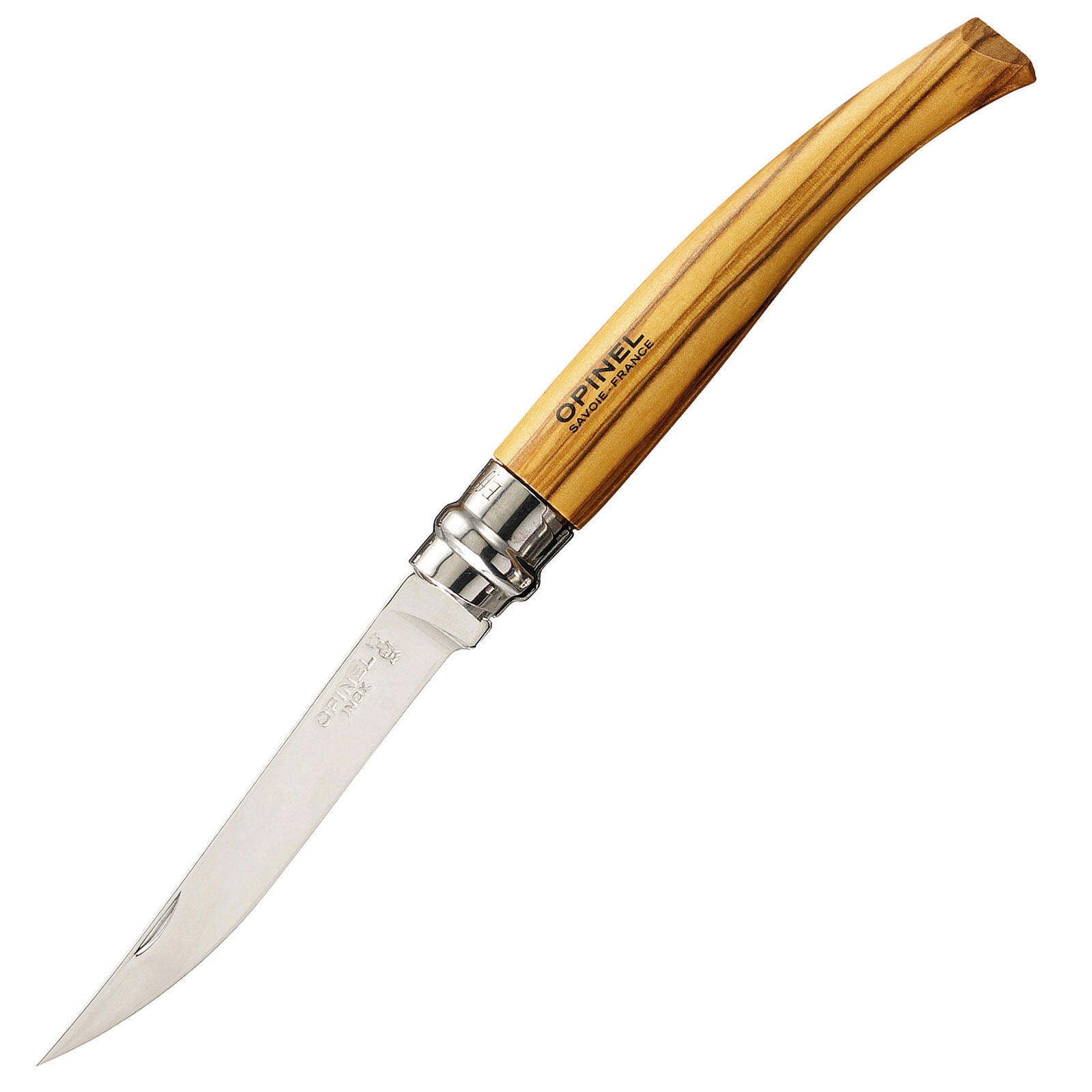 Coffret cadeau Couteau Slimline + étui de poche pliant Bois d'olivier 2/7