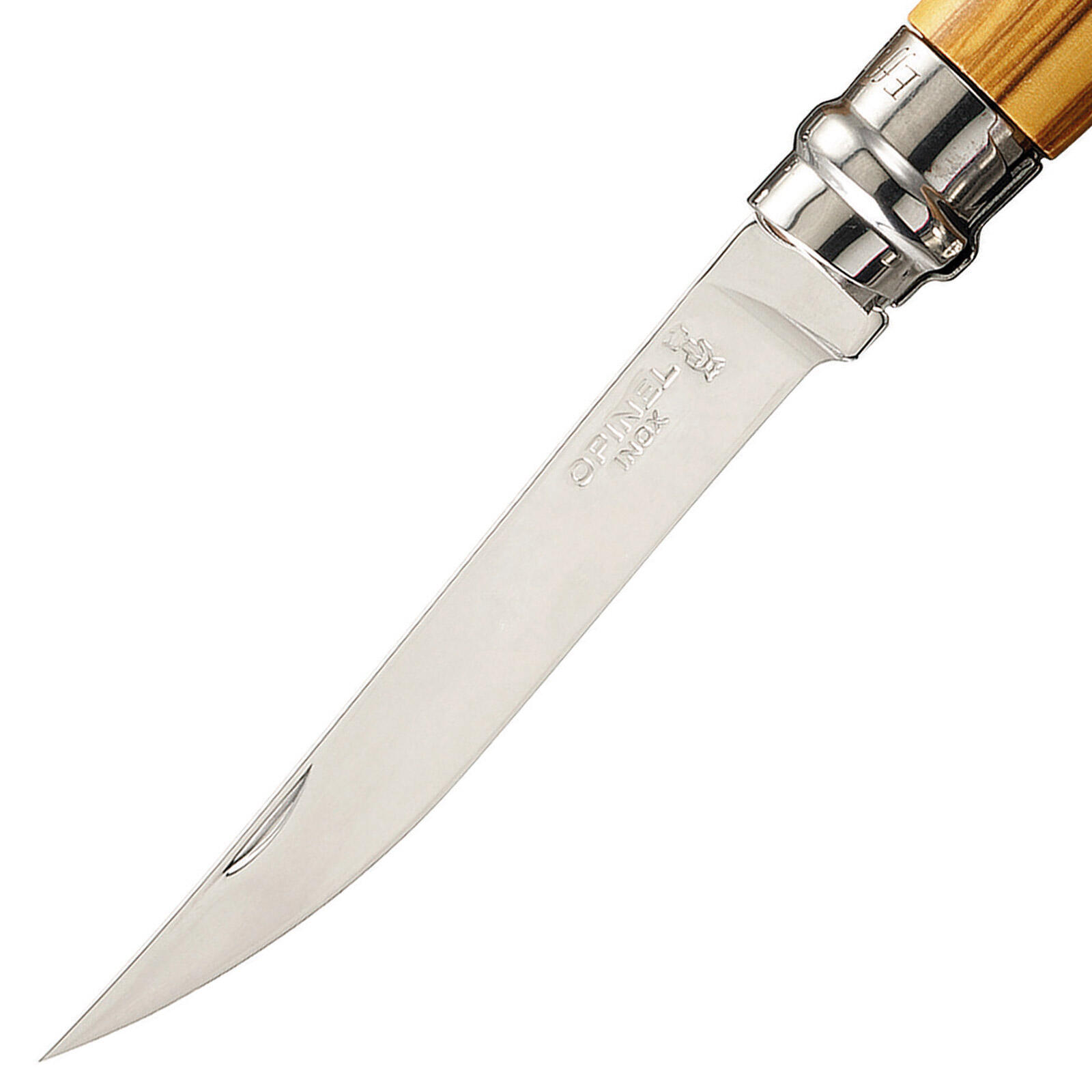 Coffret cadeau Couteau Slimline + étui de poche pliant Bois d'olivier 5/7