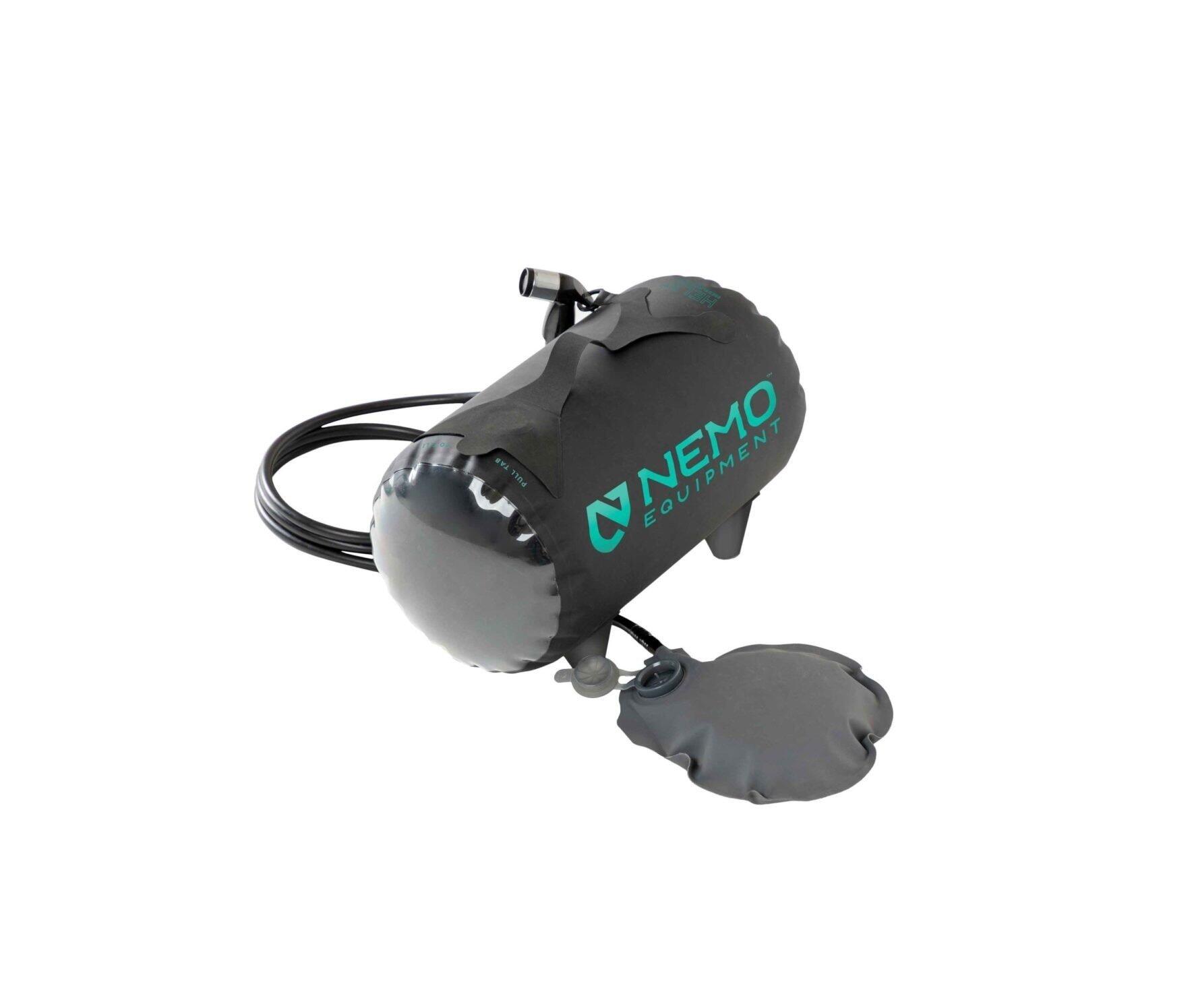 Nemo Equipment Helio Pressure Shower - Douche Extérieure - Gris Foncé 1/6