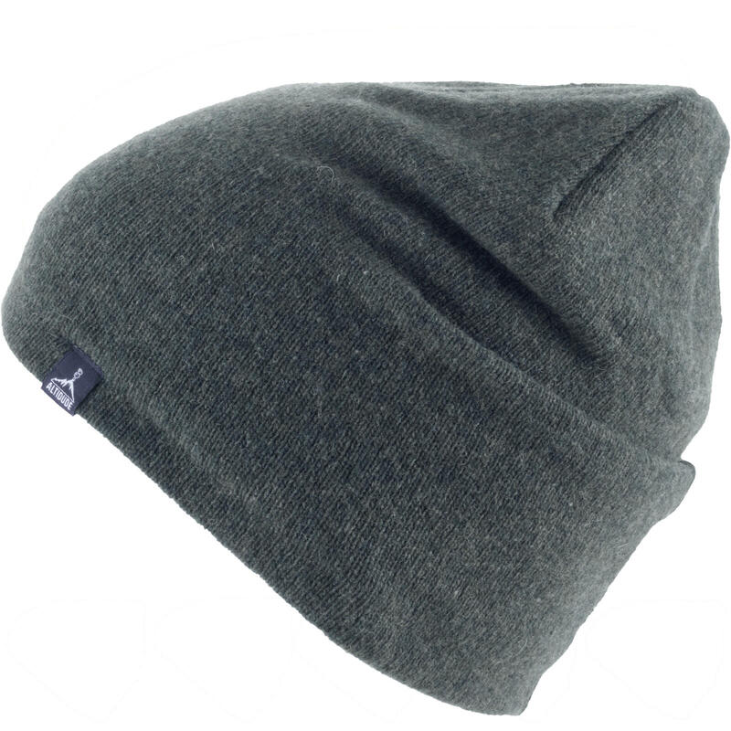 Winter muts SubZero fijn gebreide unisex beanie lam & merino wol