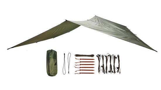 Bushmen Easy Tarp 3x3 - Grün