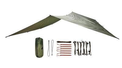 Bushmen easy tarp 3x3 - green