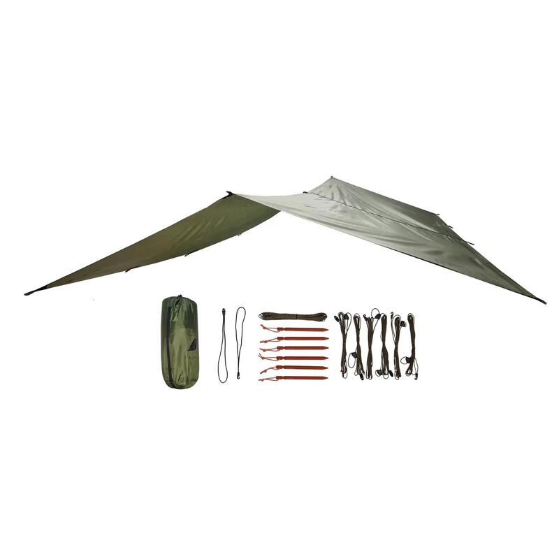 Bushmen Easy Tarp 2x3 - Groen