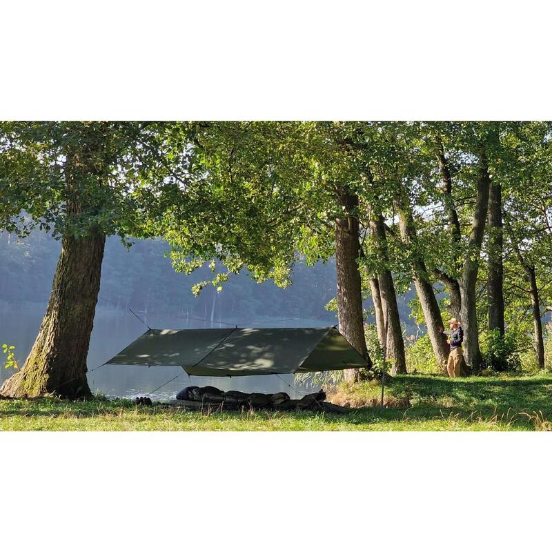 Bushmen Easy Tarp 2x3 - Groen