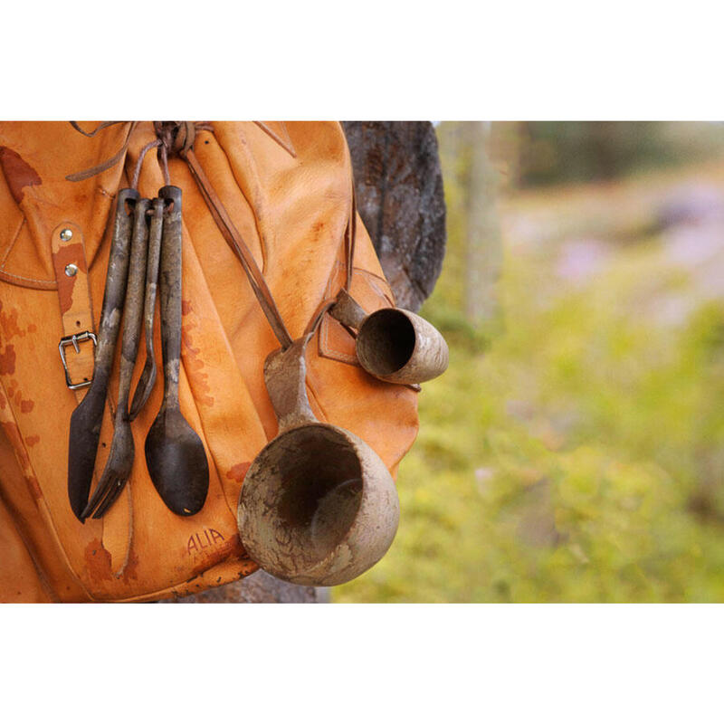 outdoorowy Kupilka 25 - Zestaw sztućców - żurawina (czerwony)