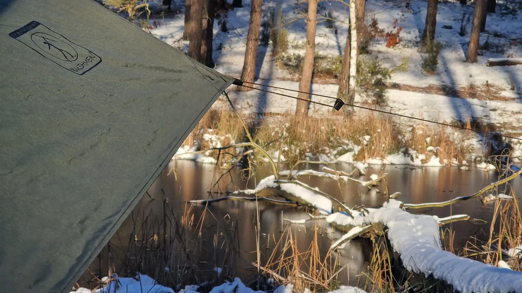 Bushmen Easy Tarp 4x4 - Grün 5/6