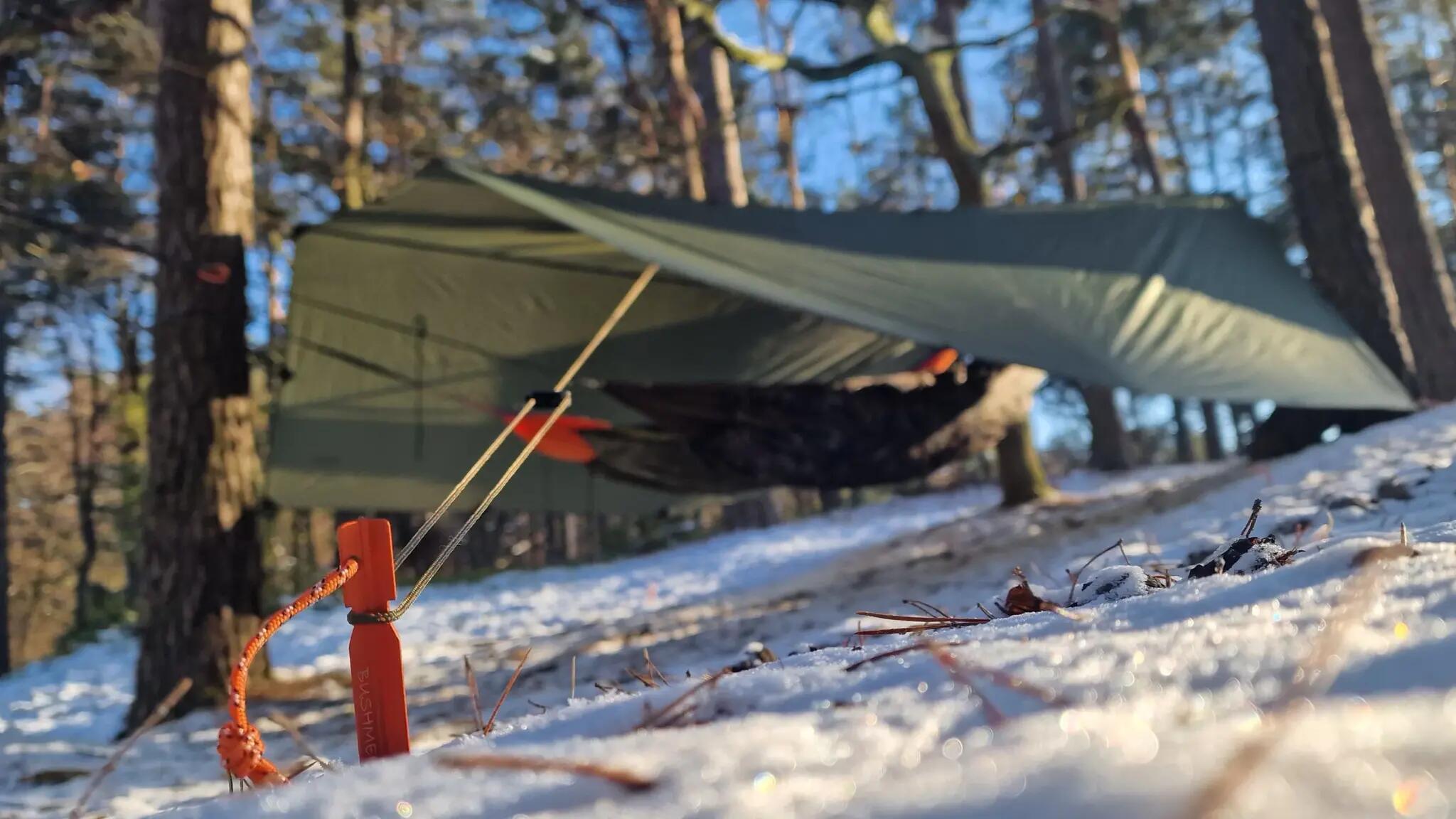 Bushmen Easy Tarp 4x4 - Grün 4/6