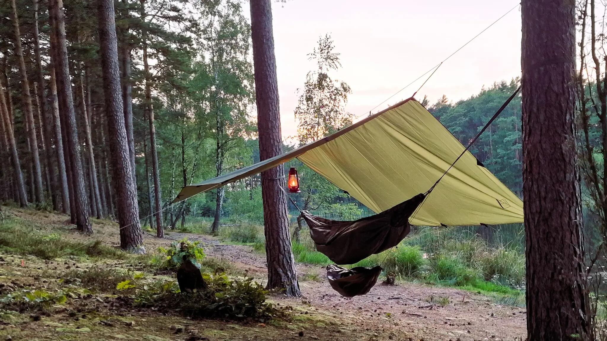 Bushmen Easy Tarp 3x3 - Grün 6/6