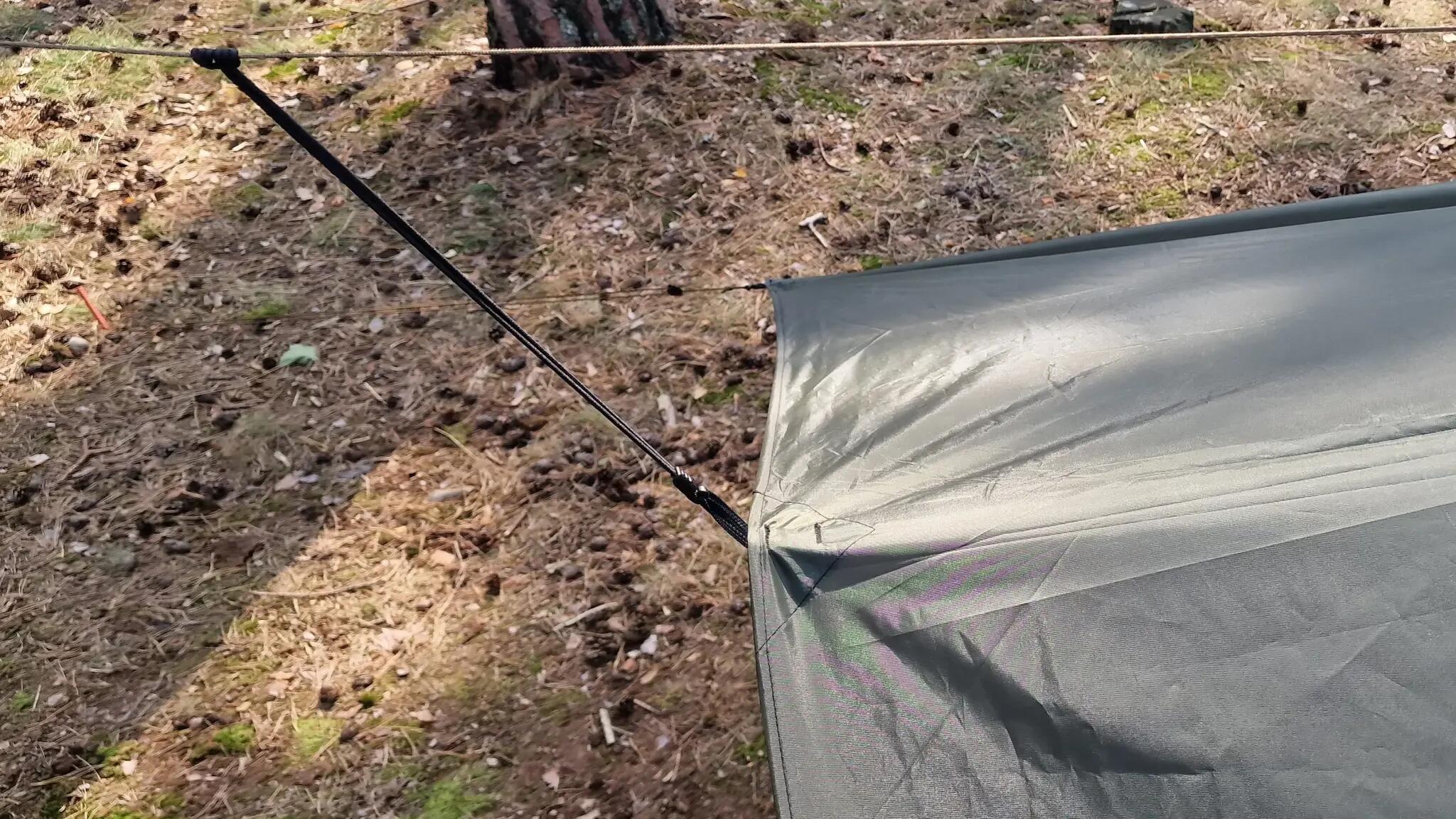 Bushmen Easy Tarp 3x3 - Grün 4/6