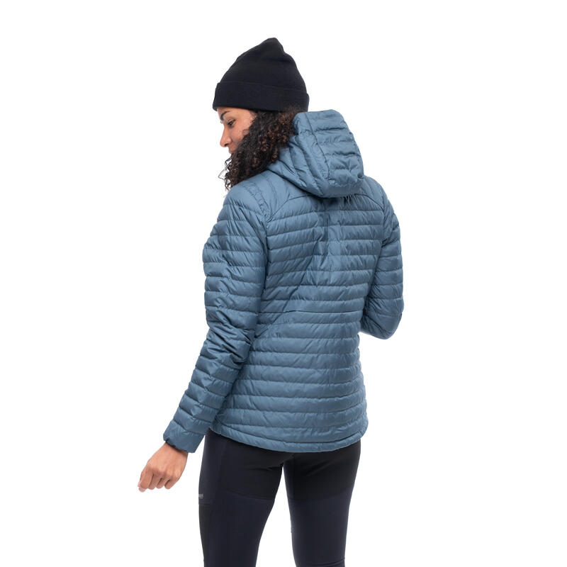 Bergans of Norway Lava Light Down Jacket w/Hood Ladies - Orion Blue