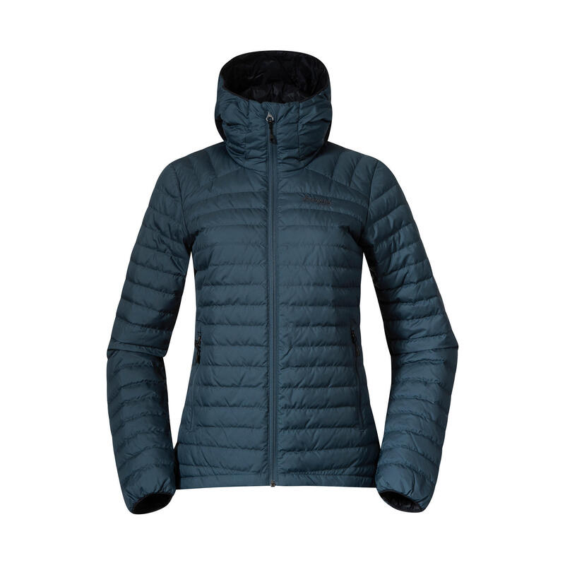 Bergans of Norway Lava Light Down Jacket w/Hood Ladies - Orion Blue