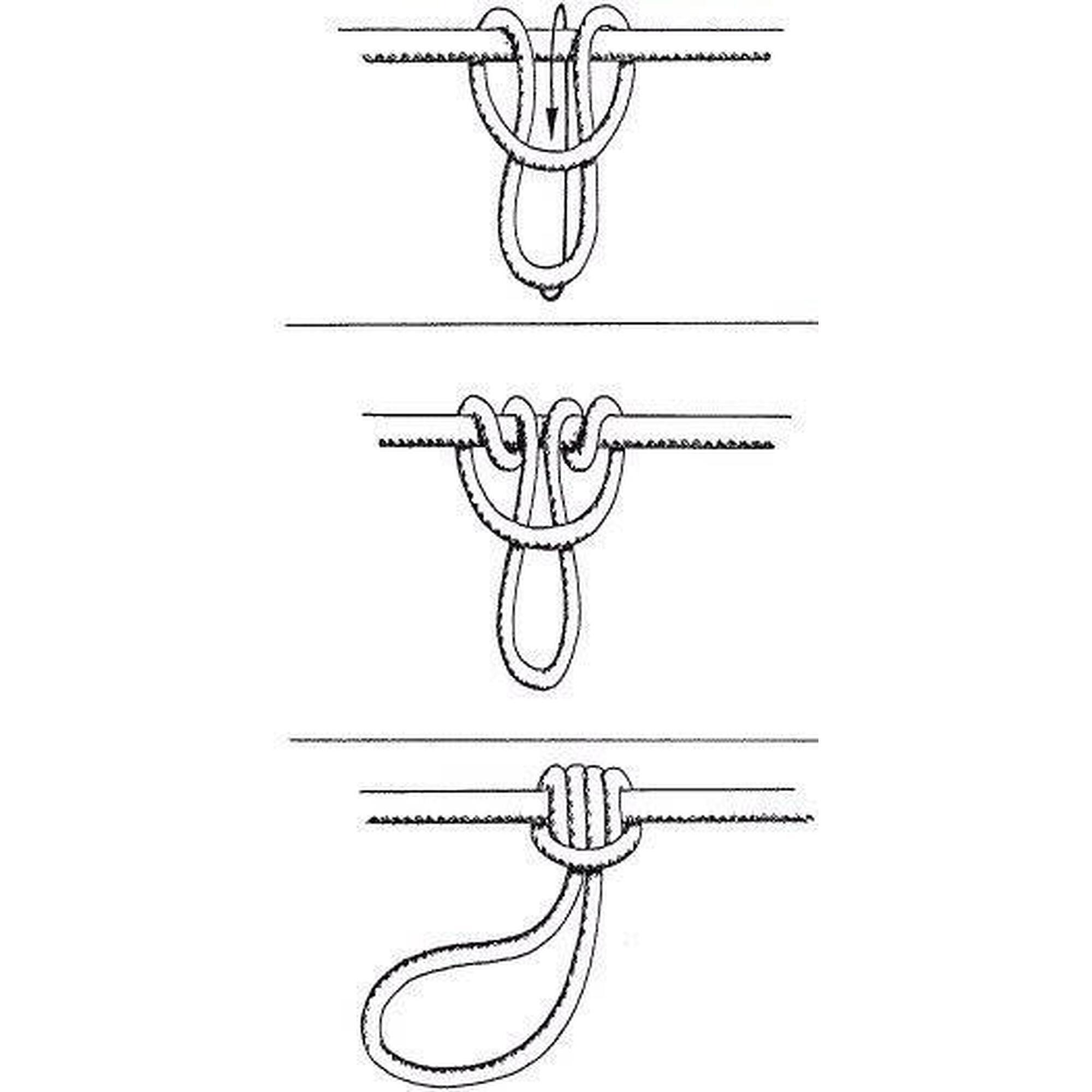 DD Hammocks Attaches de bâche à boucle fixe (2 pièces)