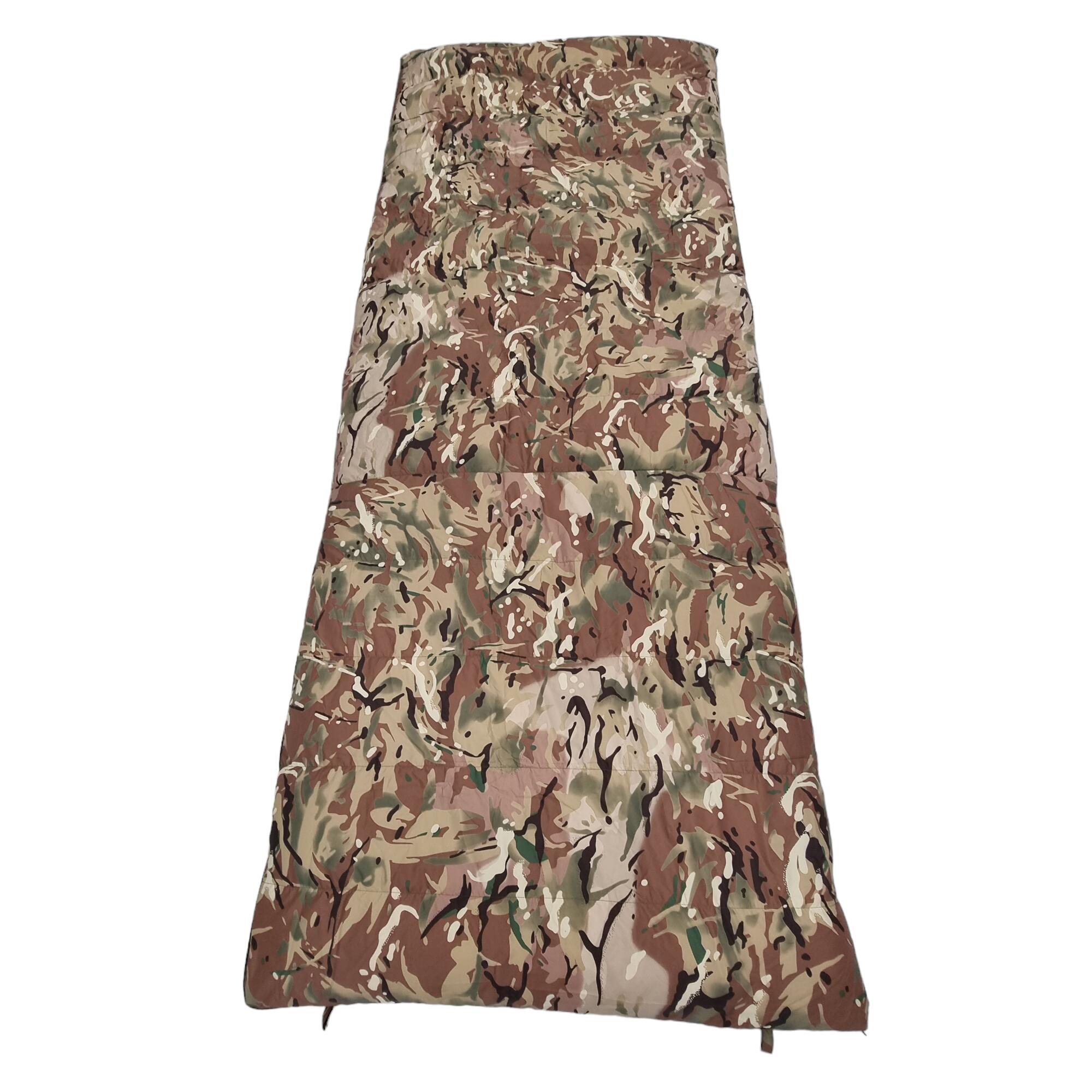Lowland Outdoor Multicam - 1030G - Saco de dormir de plumas 210x80CM